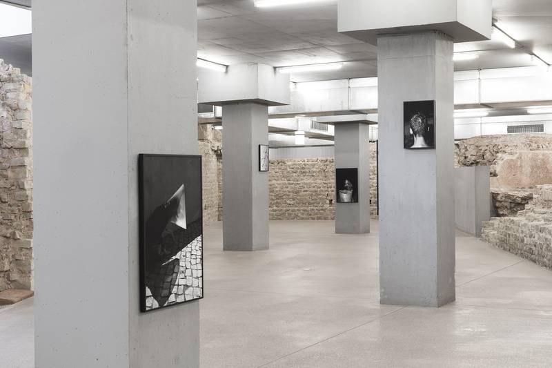 exhibition view: "Von hier aus", Therme am Viehmarkt, Trier